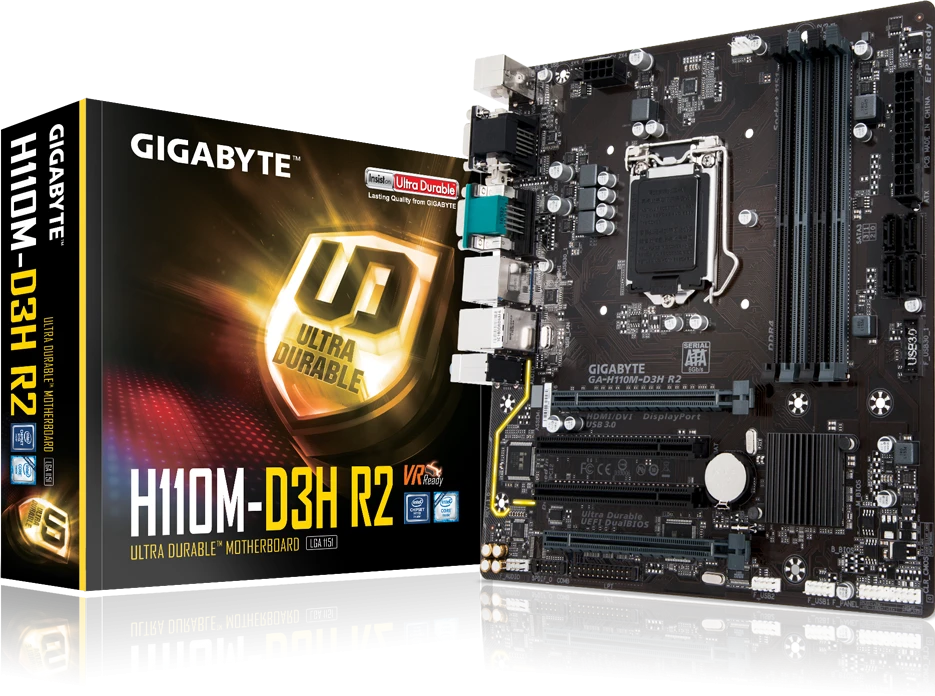 Gigabyte GA-H110M-D3H R2 (Rev. 1.0)